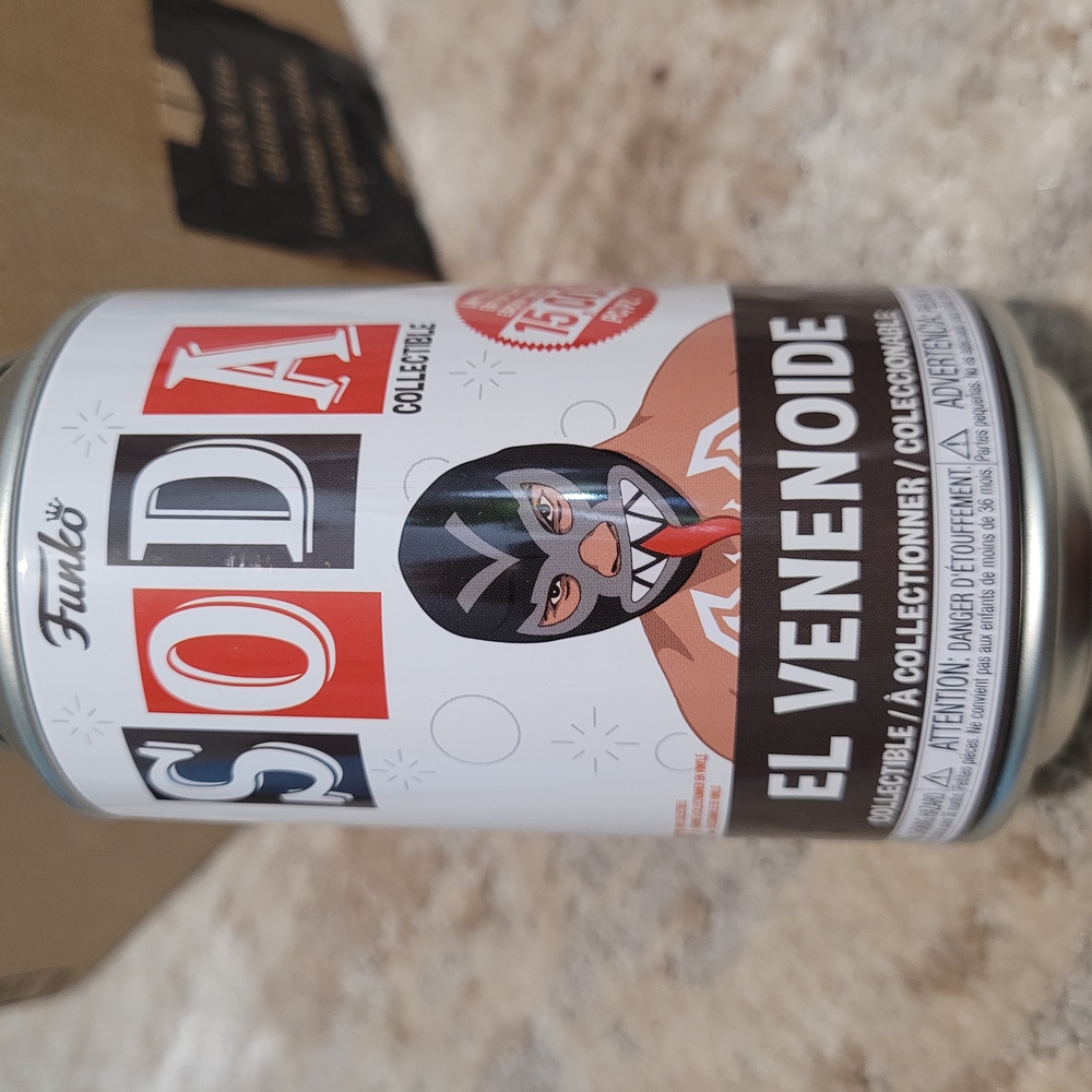 Funko SODA El Venenoide Red and Black Can